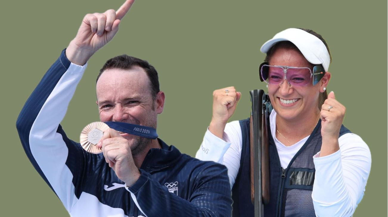 Pizzería con tremendo regalo a Adriana Ruano y Jean Pierre Brol de por vida al ser medallistas olímpicos