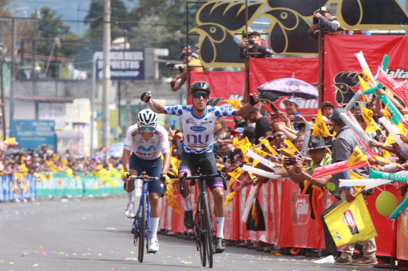 Jhonatan Cháves gana la etapa 7 de la Vuelta