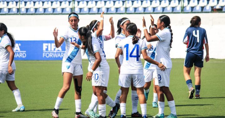 Selección Femenina Sub 16 goleó 4-0 a Cuba