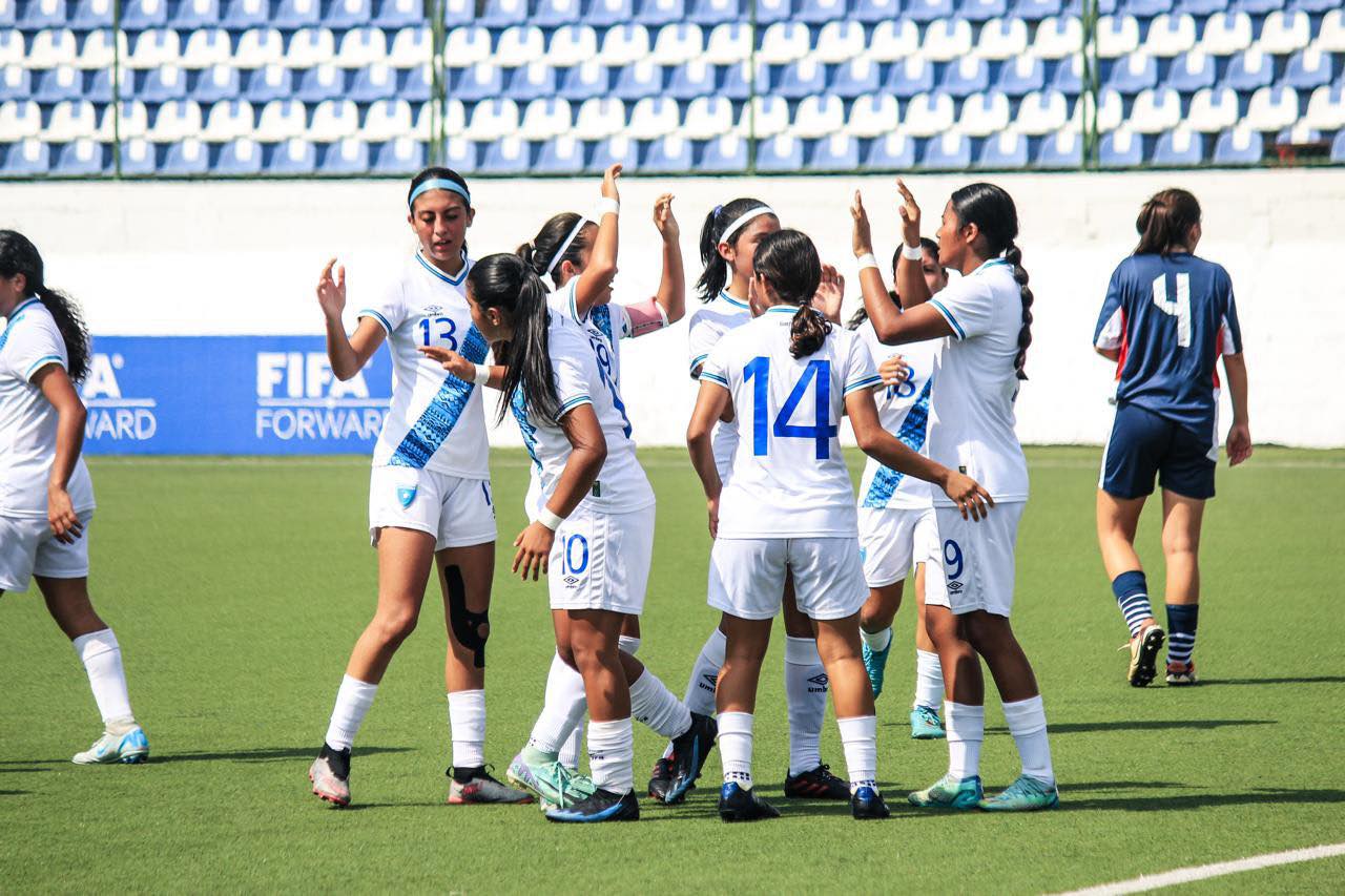 Selección Femenina Sub 16 goleó 4-0 a Cuba