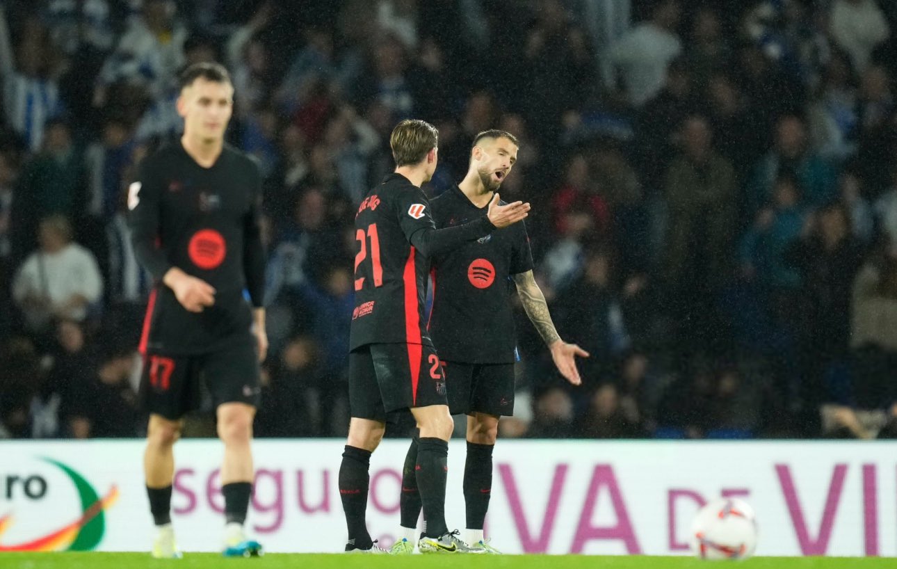 El Barcelona pinchó ante la Real Sociedad