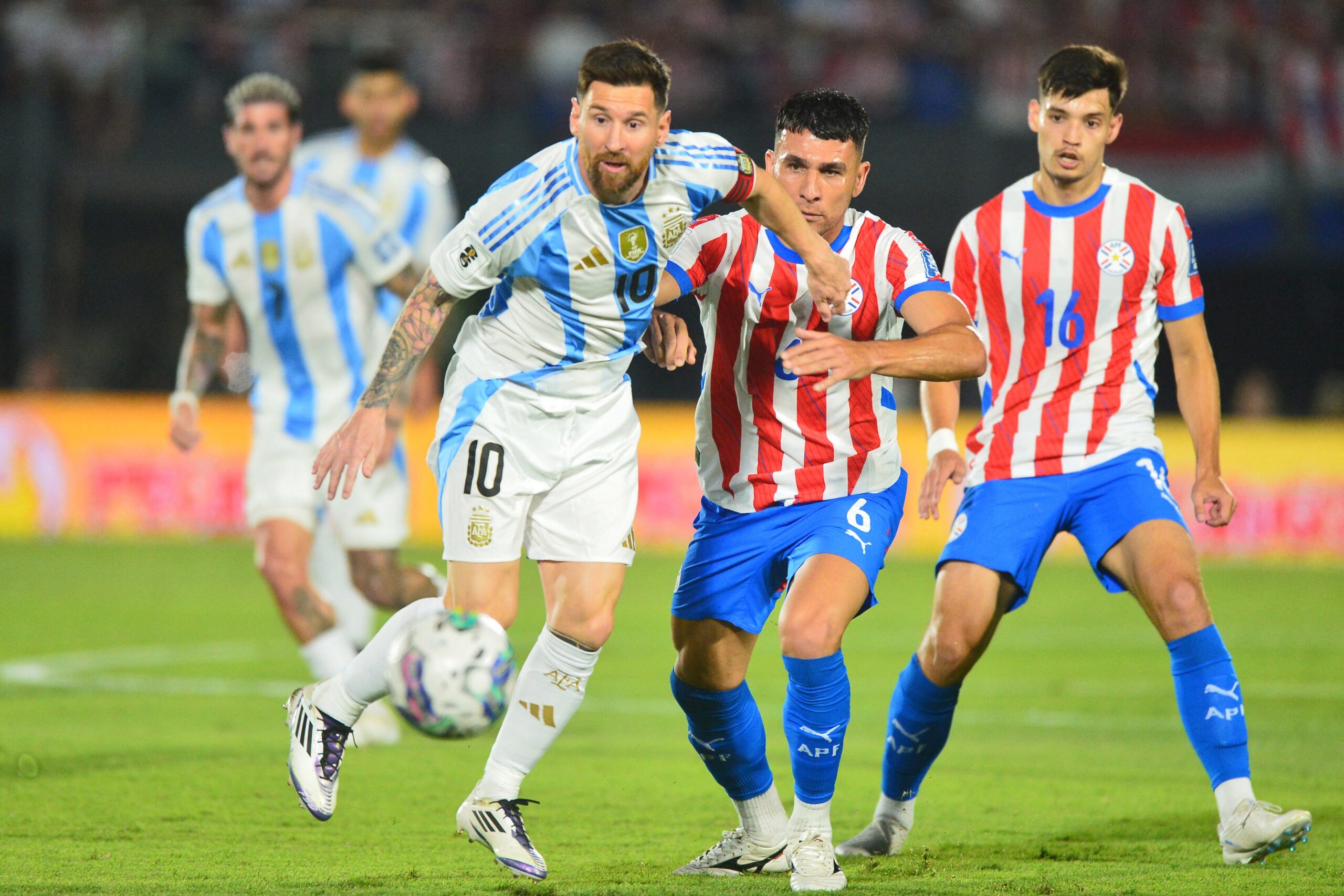 Paraguay le remontó a Argentina