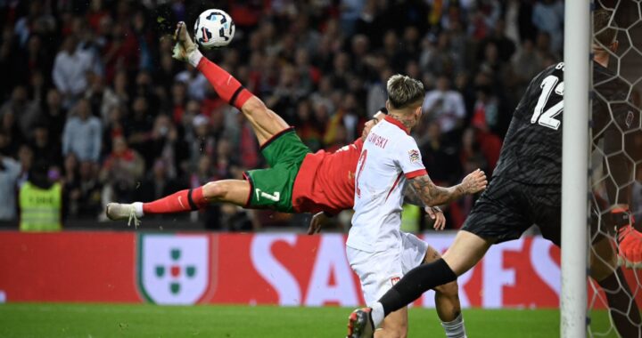 VIDEO: El golazo de chilena de Cristiano Ronaldo