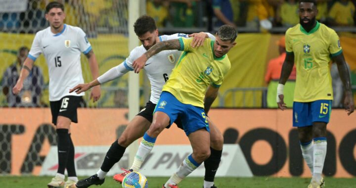 Brasil otra vez falla en la eliminatoria ante Uruguay