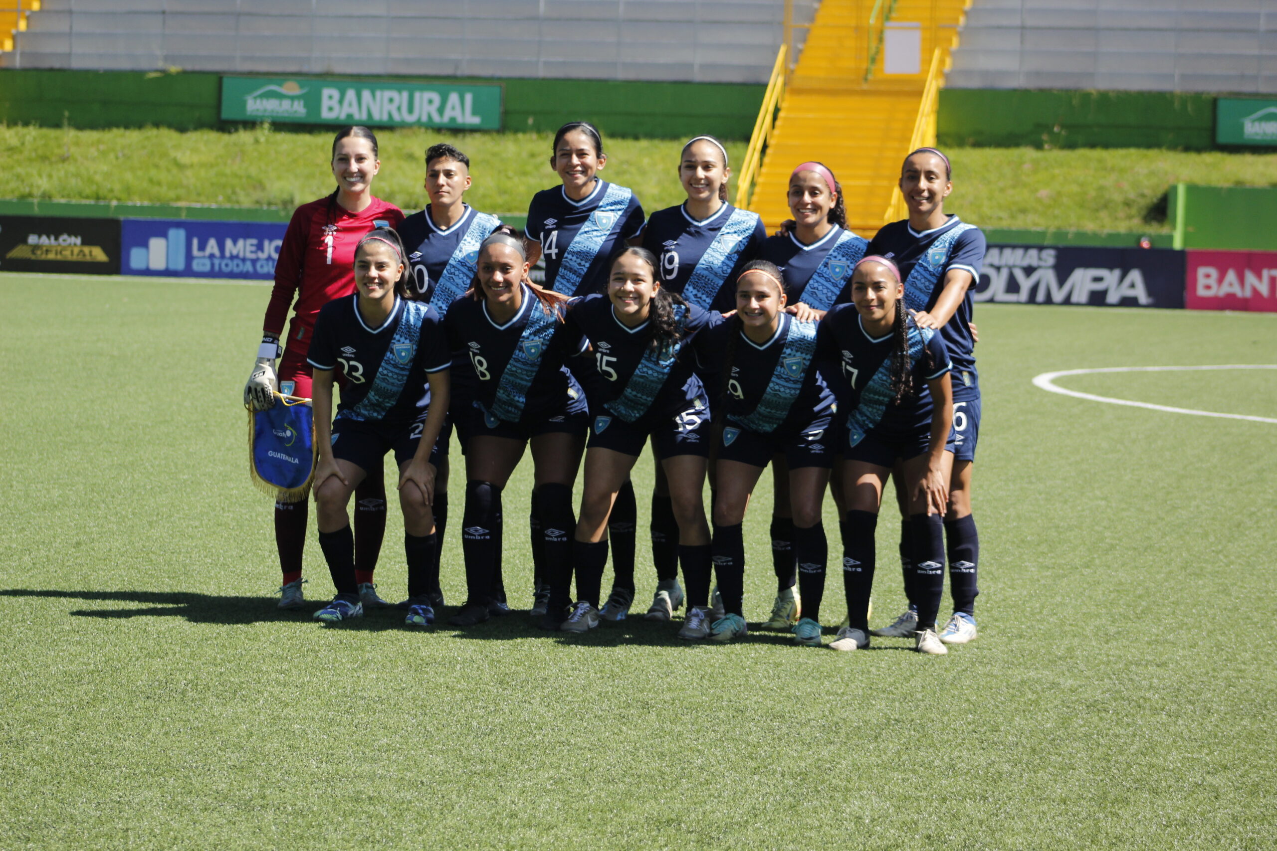 Selección Femenina de Guatemala vence a Honduras