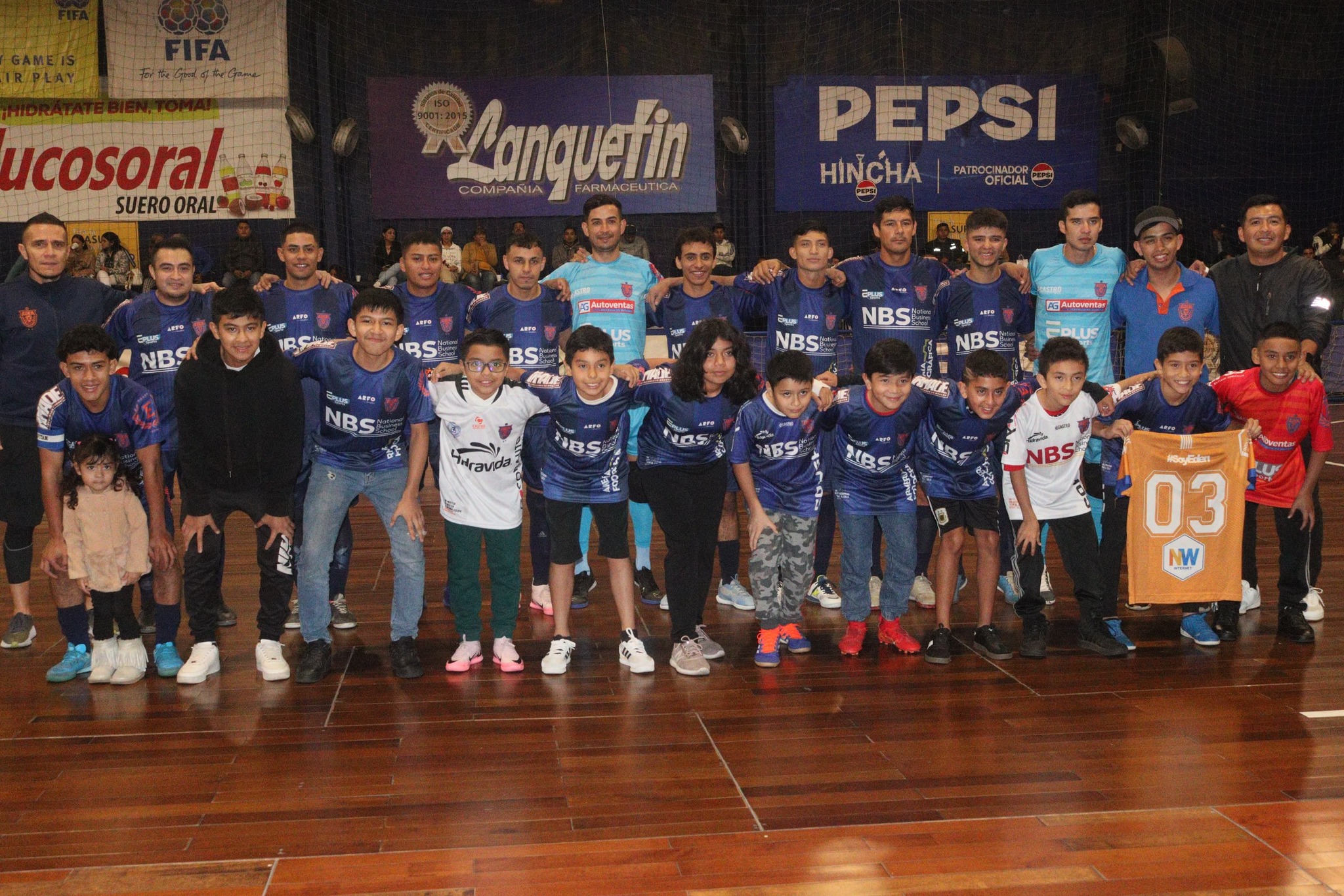 Edén y Unión Futsal miden fuerzas en la Liga de Futsal