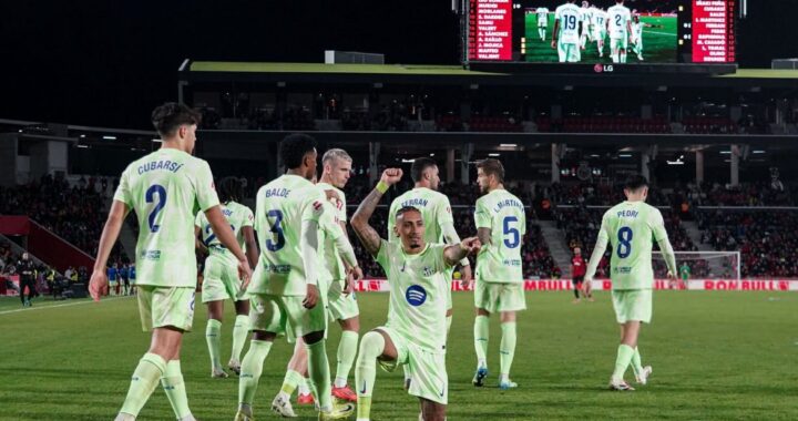 ¡Goleada del Barcelona! Los Blaugranas vuelven a ganar