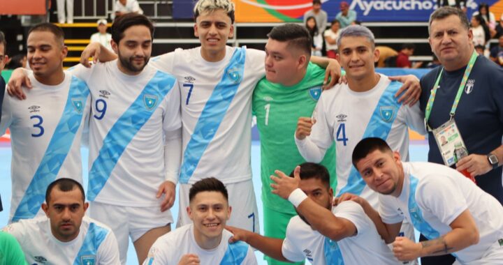 Selección de Futsal de Guatemala vence a Venezuela