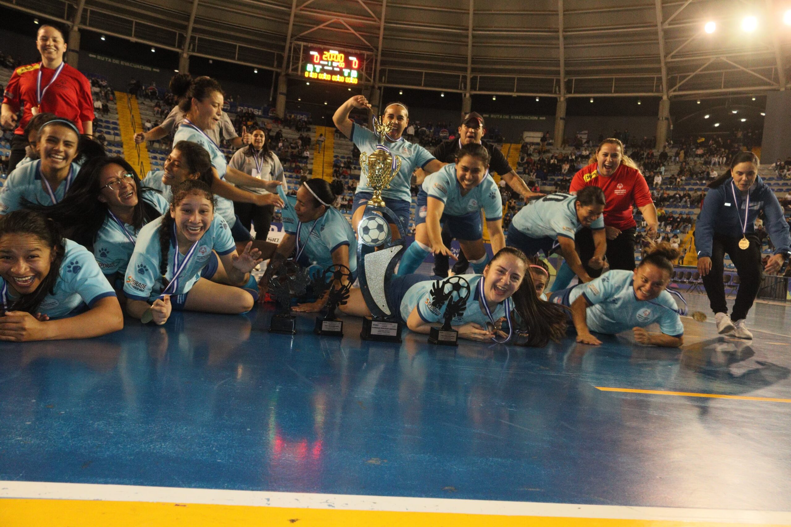 Olimpiadas Especiales logra el título en la Liga Femenina de Futsal