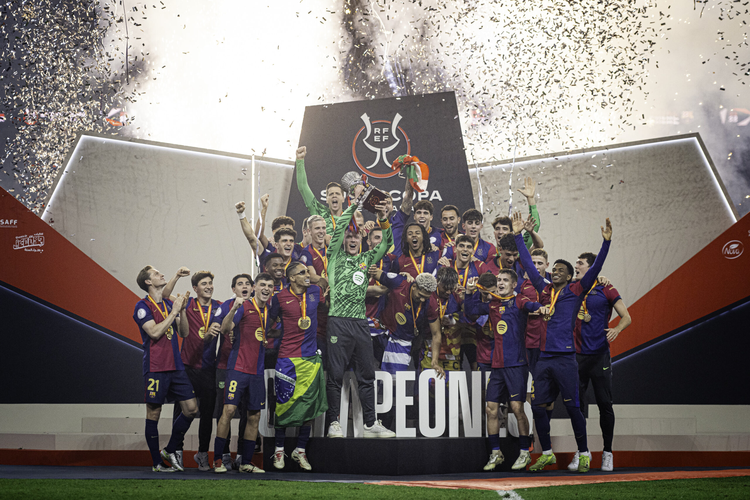 Barcelona es campeón del a Supercopa de España