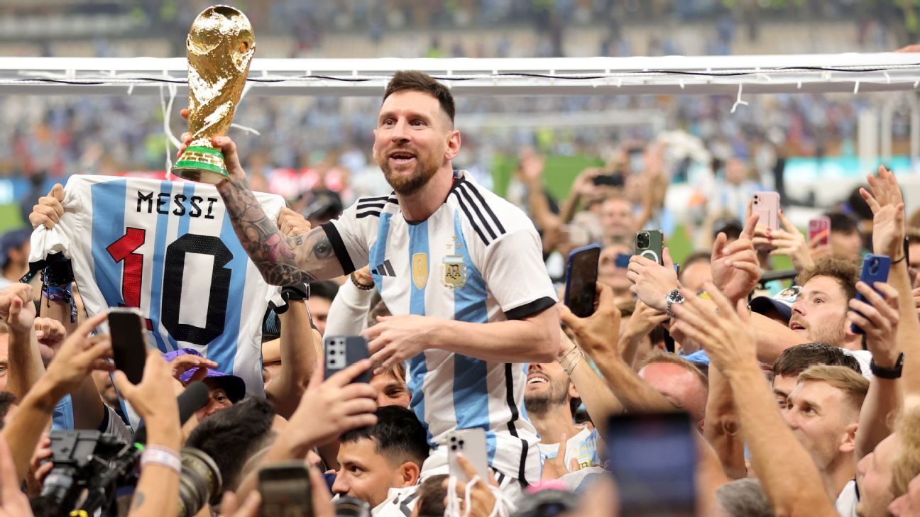 Lionel Messi campeón del Mundo