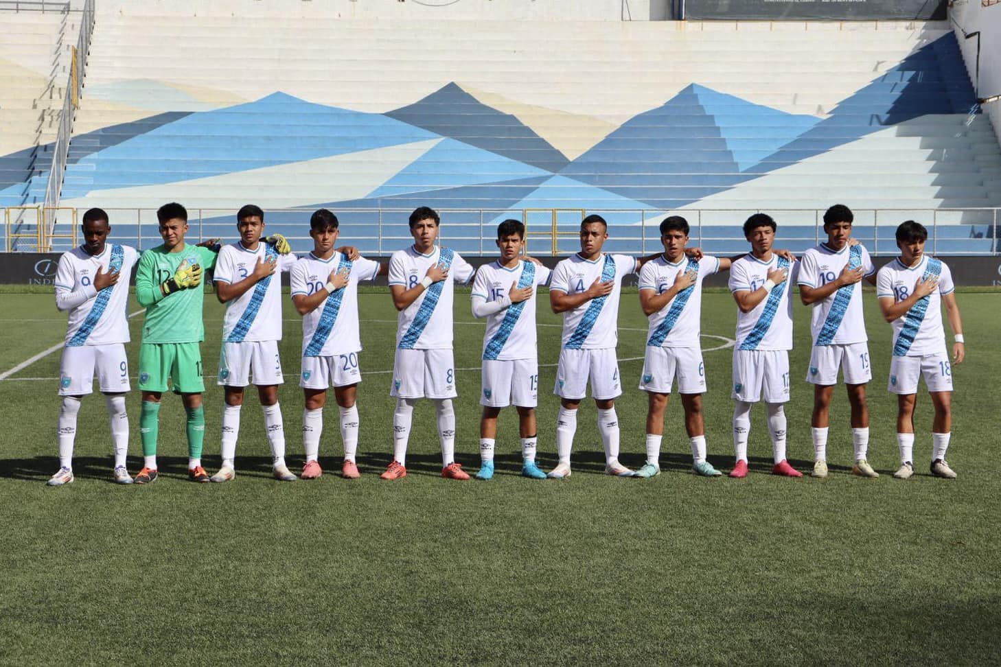 Sub 17 de Guatemala define nómina para el premundial