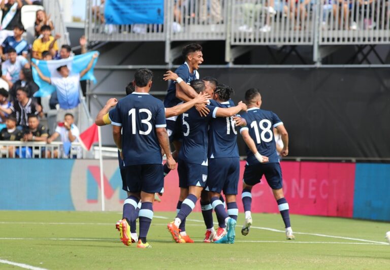 Selección de Guatemala gana previo a enfrentar a Guyana