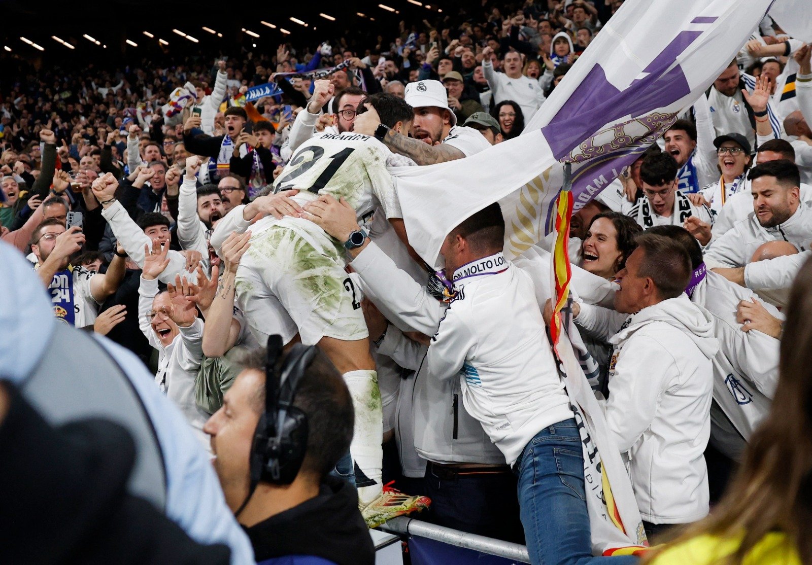 Real Madrid tomó ventaja ante el Atlético en UCL