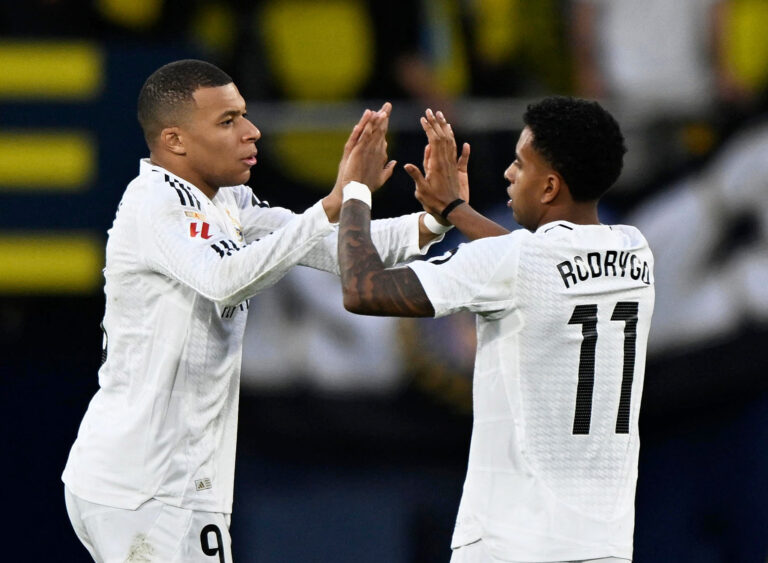 El Real Madrid remontó con doblete de Mbappé
