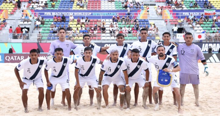 Selección de Fútbol Playa buscará su primer triunfo